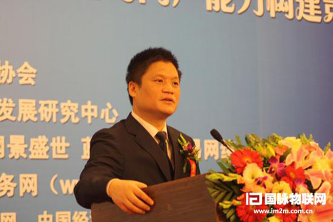 摩域体育平台信息化发展研究中心主任、首席研究员杨冰之以《智慧企业-大型企业网络转型战略》为题作了主题发言