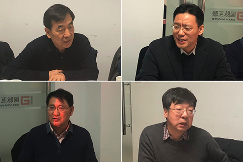 专家：兰惠（左上）、单志广（右上）、穆勇（左下）、唐建平（右下）